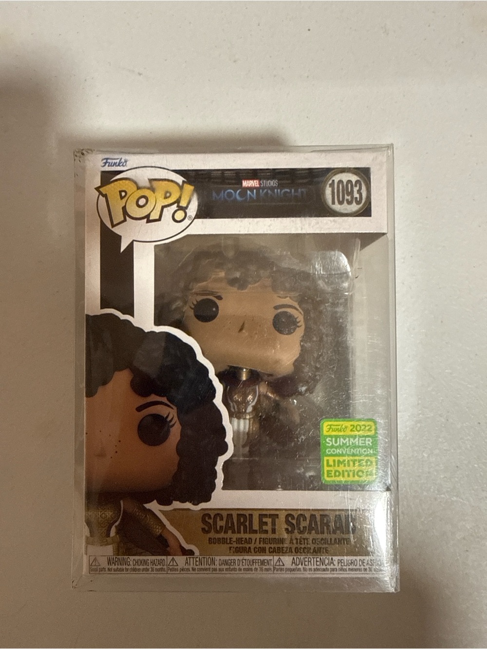 Funko Pop! Marvel Scarlet Scarab Vinyl Figure - Brown, Black, Gold